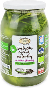 Salzarme Gurken BIO 880 g (550 g) - SÄTYRZ